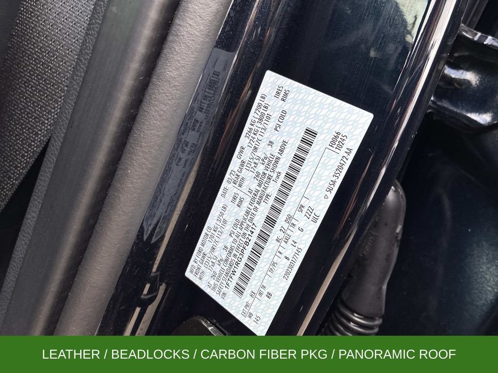 Used 2023 Blue Ford Raptor image 24