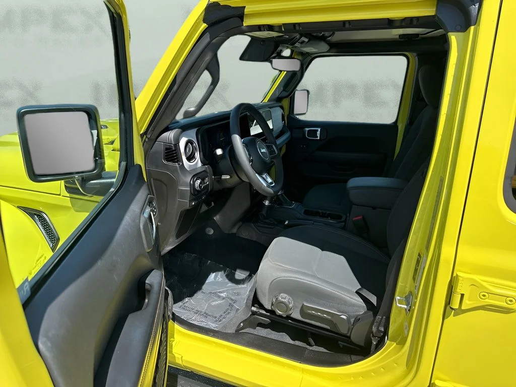 Used 2024 Yellow Jeep Sahara 4xe image 9