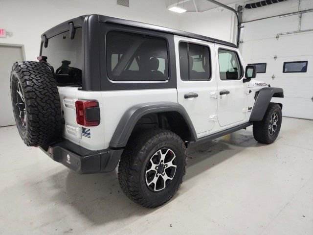 Used 2022 Bright White Clearcoat Jeep Unlimited Rubicon image 11