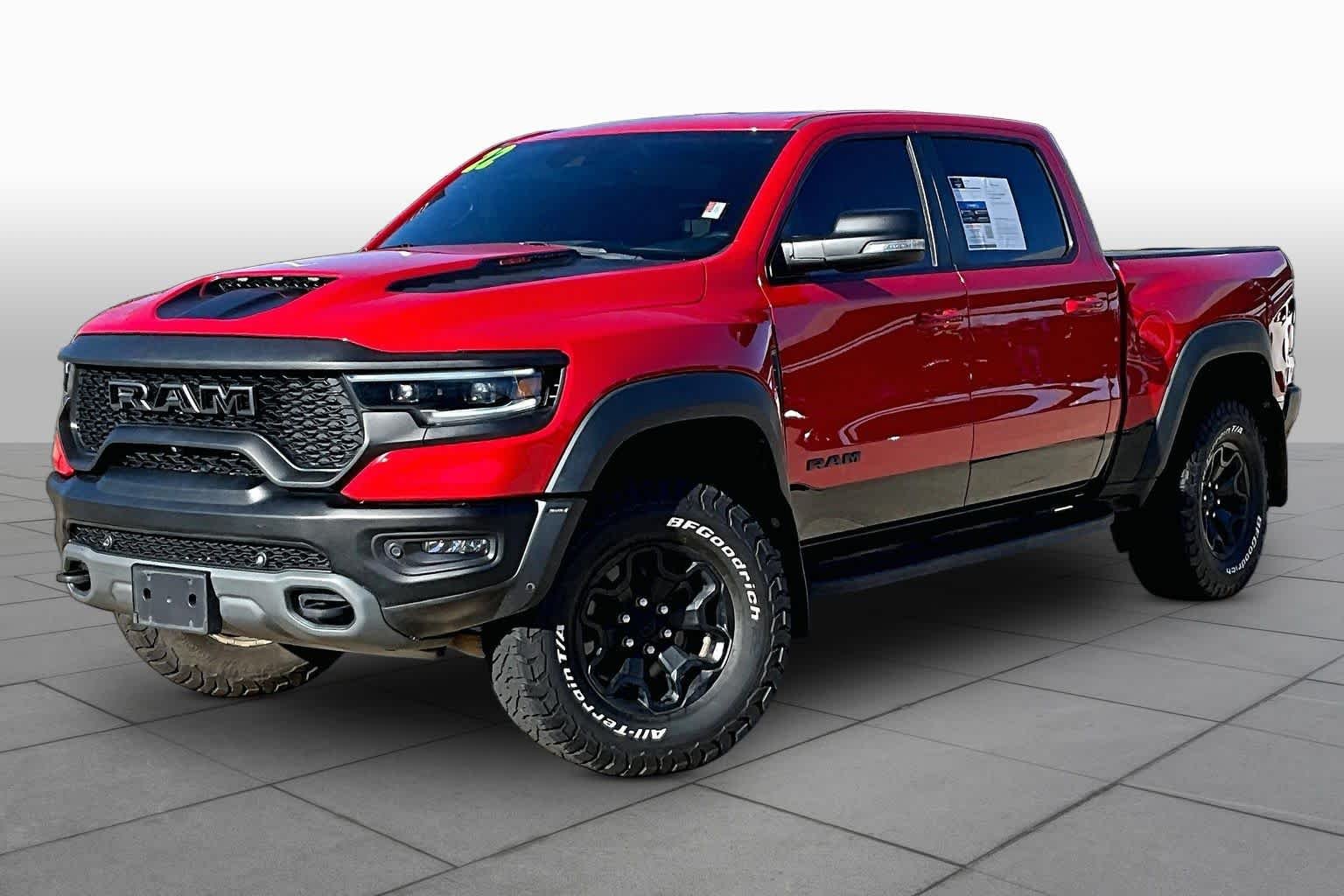 Used 2022 Flame Red Clearcoat Ram TRX image 6