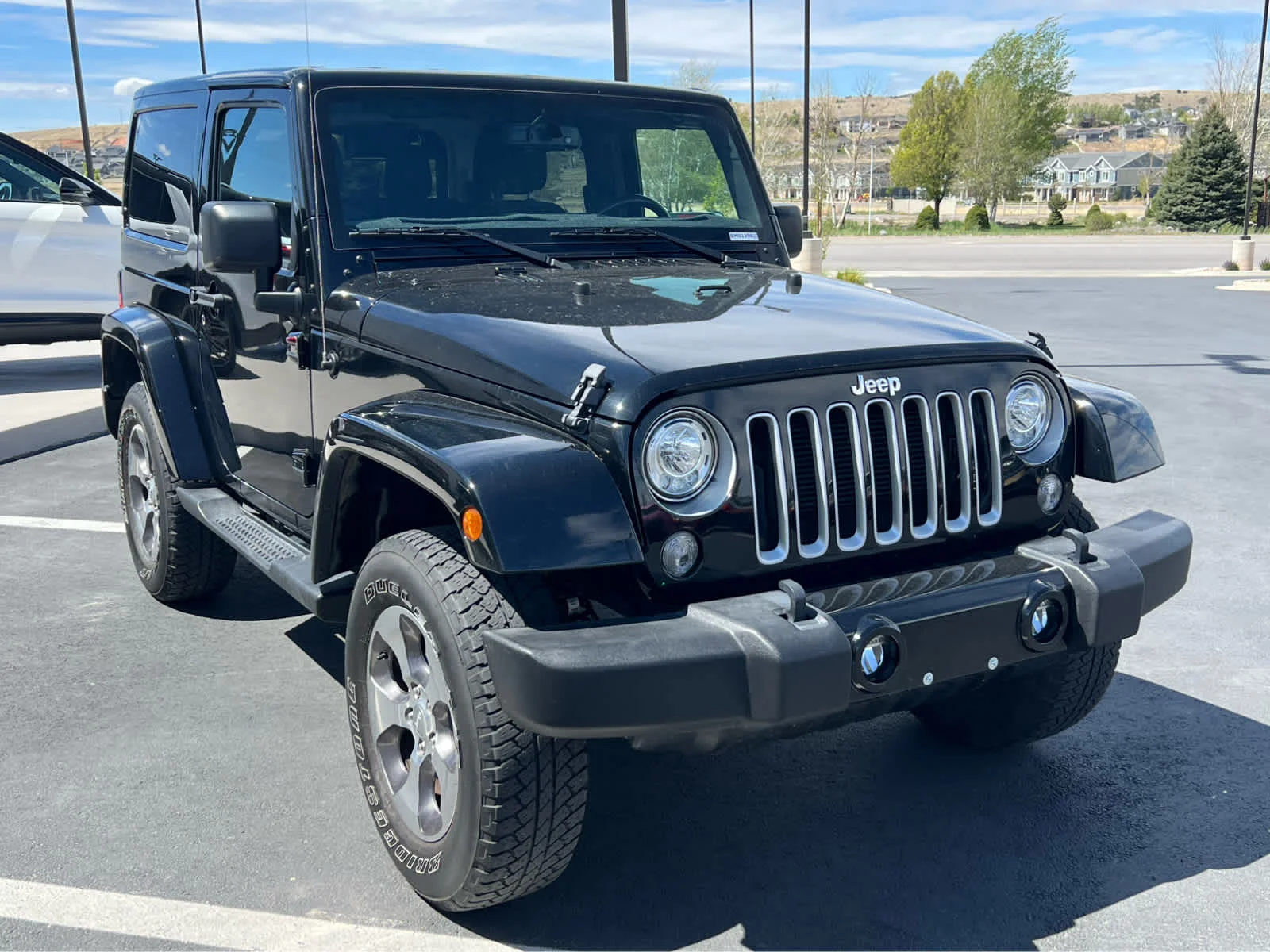 Certified Used 2018 Black Clearcoat Jeep Sahara image 4