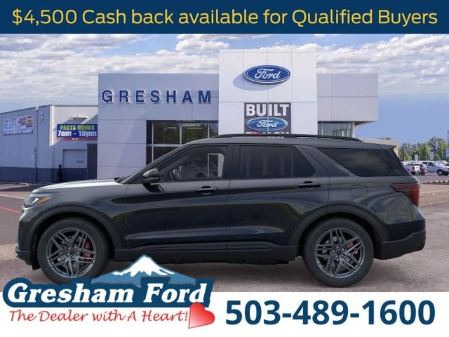 New 2026 Agate Black Metallic Ford ST image 3