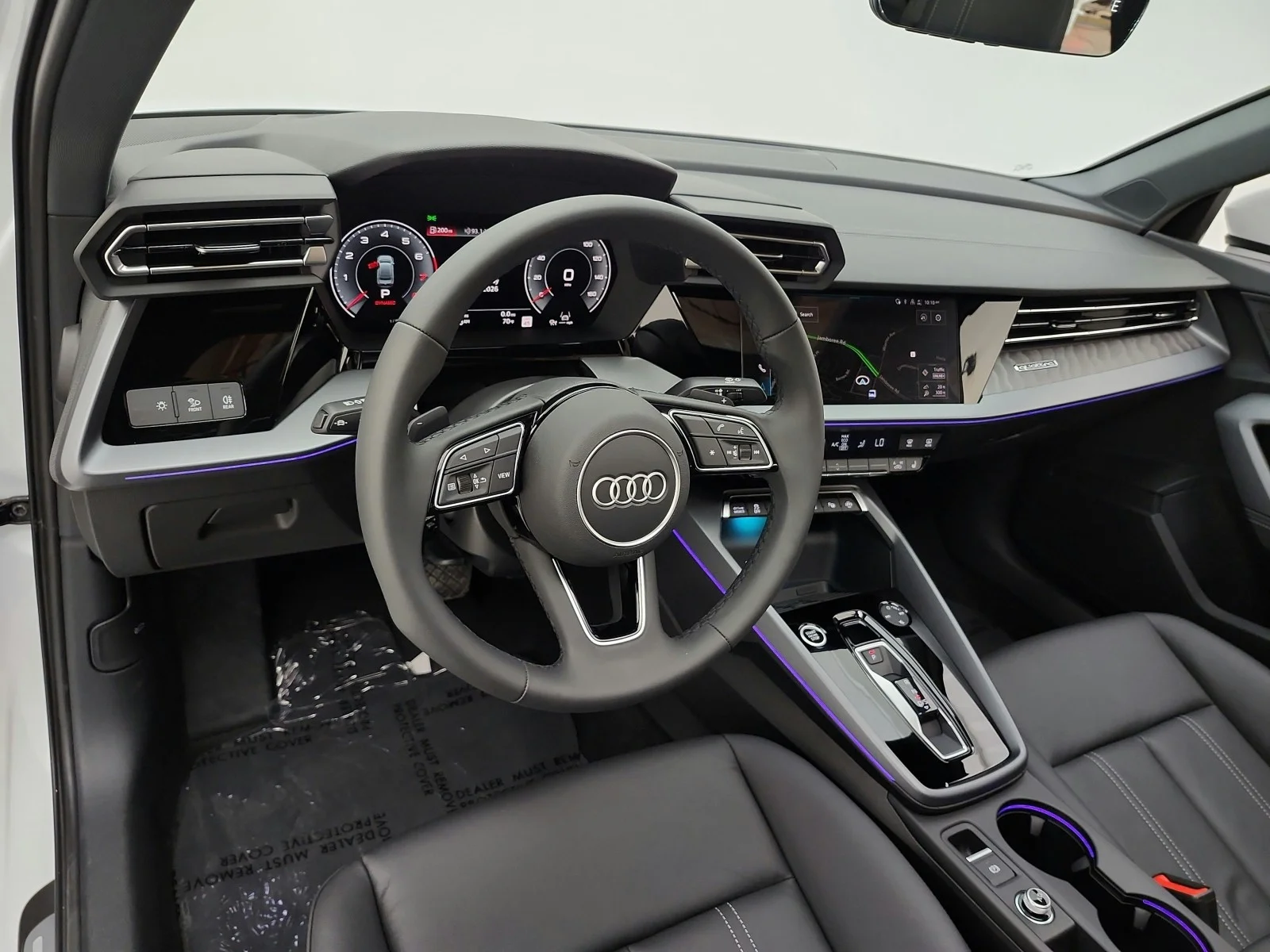 Used 2026 Glacier White Metallic Audi Premium quattro image 9