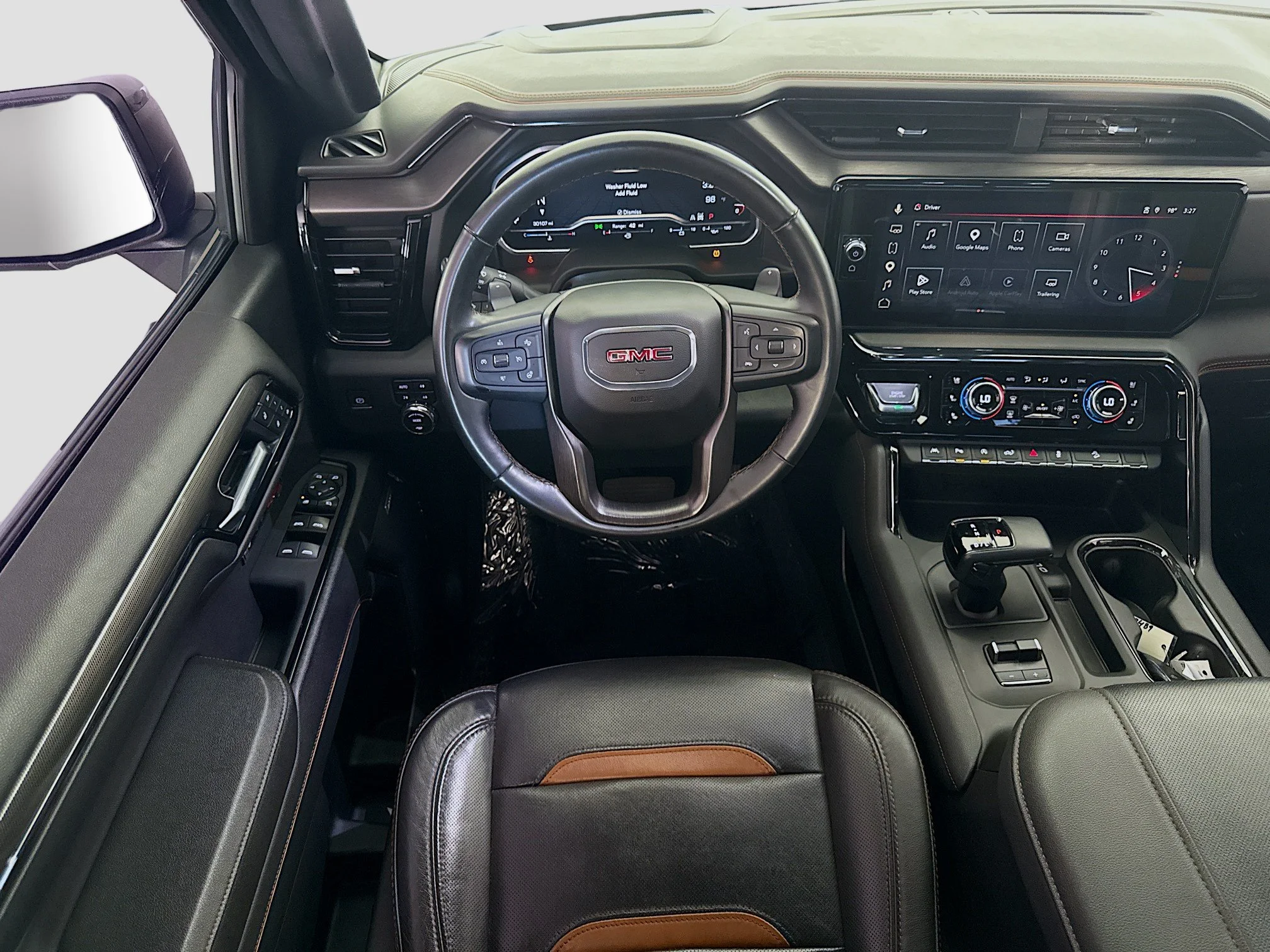 Used 2023 DESERT SAND METALLIC GMC AT4 image 24