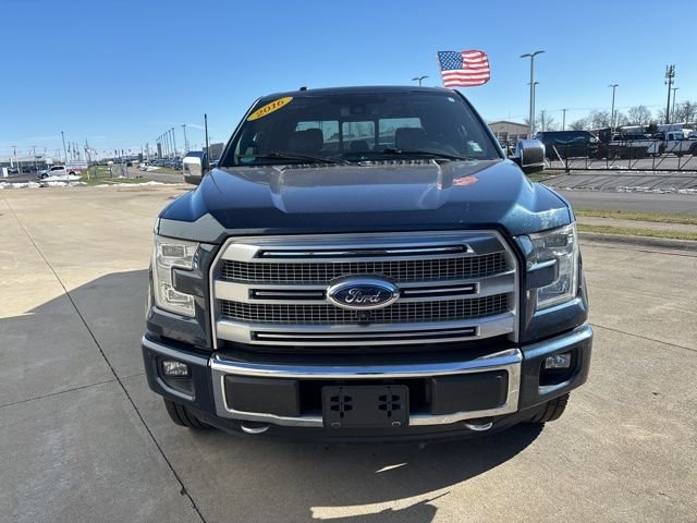 Used 2016 Blue Ford Platinum image 4