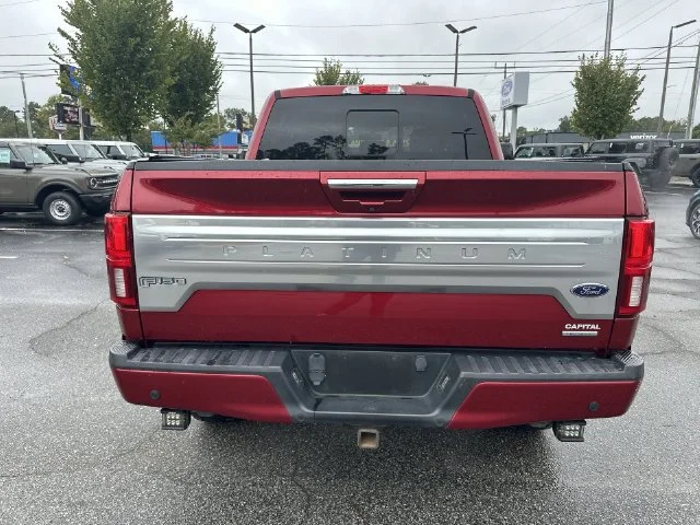 Used 2018 Red Ford Platinum image 26