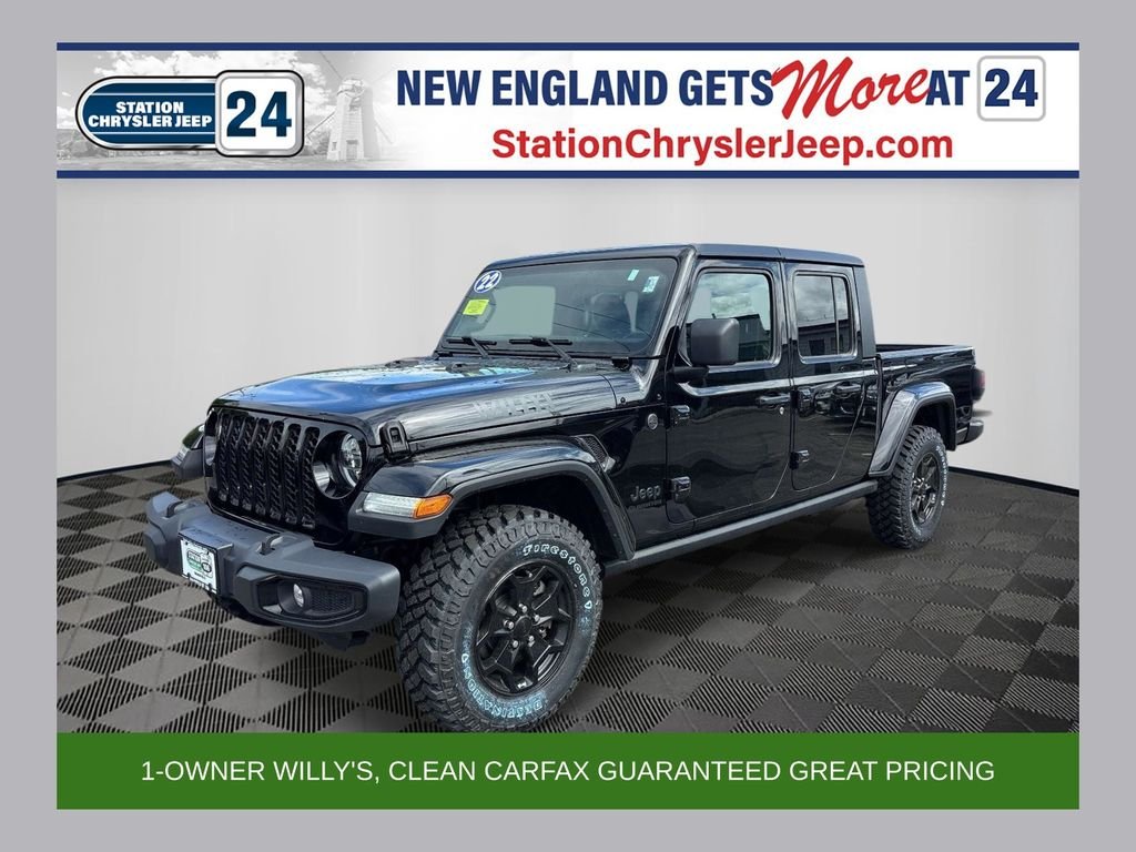 Used 2022 Black Jeep Willys image 1