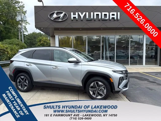 Certified Used 2025 Silver Hyundai SEL image 1
