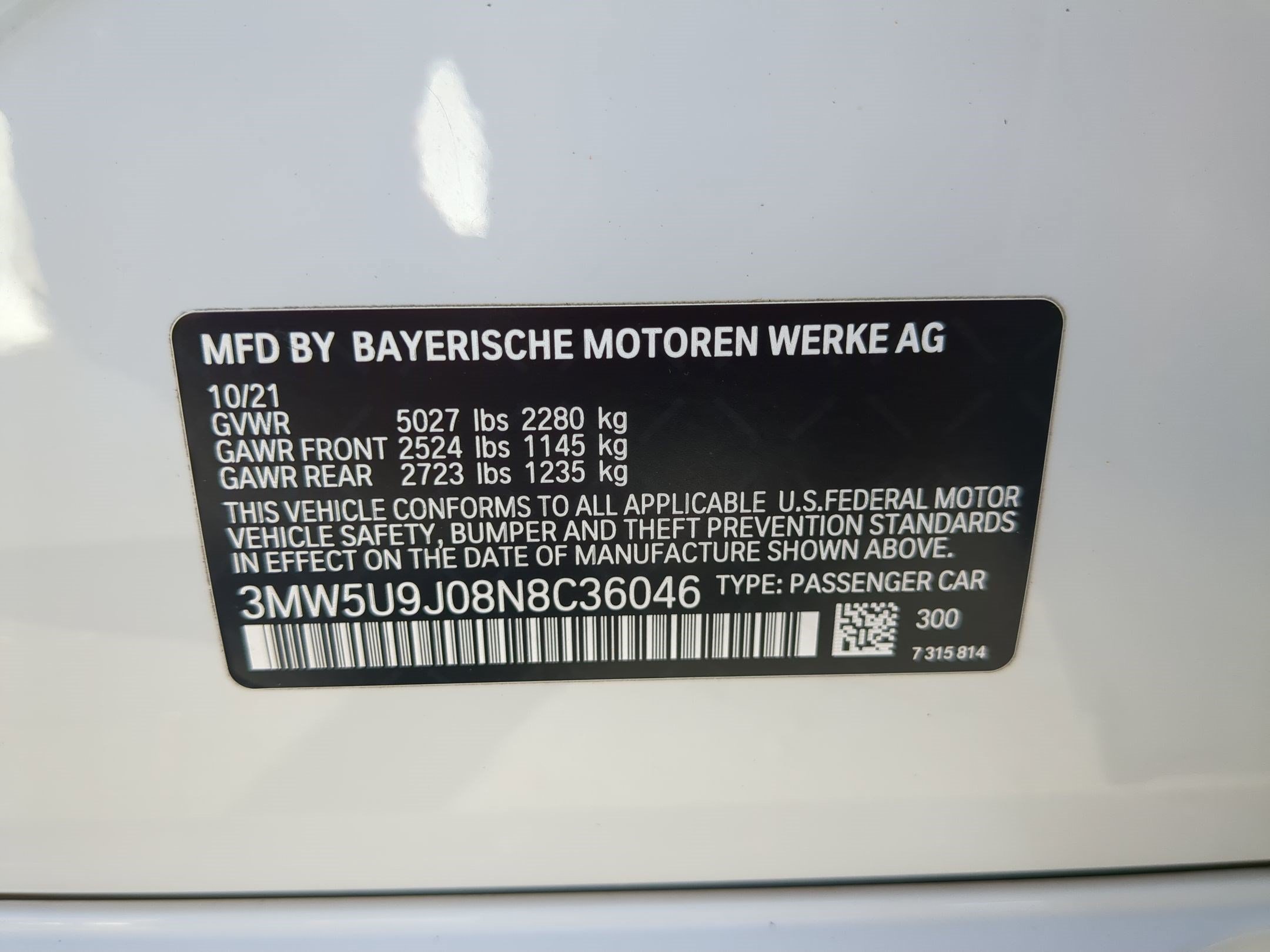 Used 2022 Alpine White BMW M340i xDrive image 35