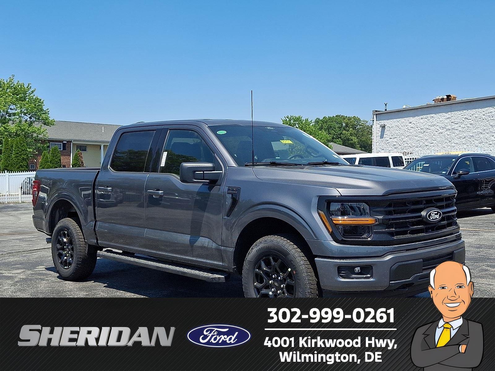 New 2026 Carbonized Gray Metallic Ford XLT image 1