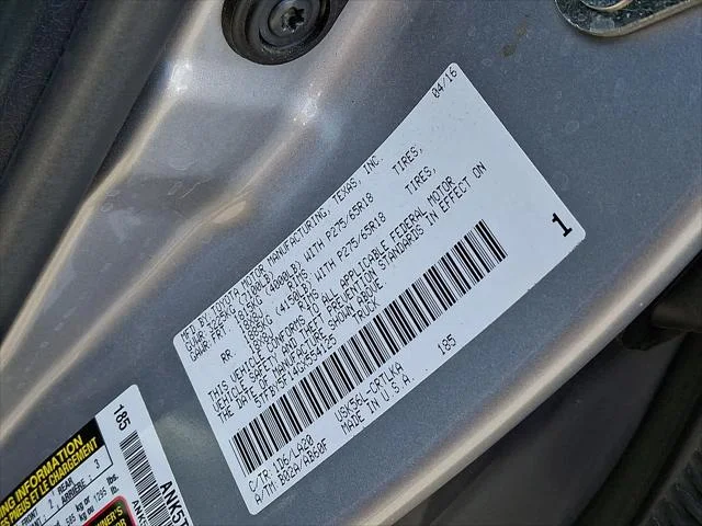 Certified Used 2016 SILVER SKY METALLIC Toyota  image 29