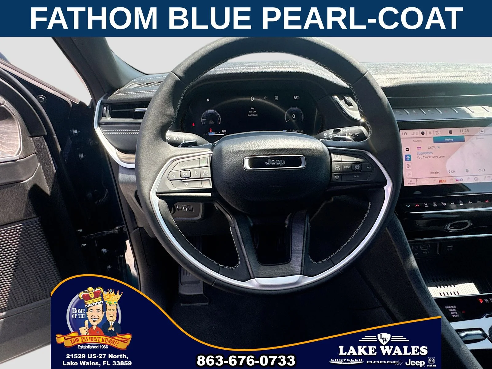 New 2026 Fathom Blue Pearl-Coat Exterior Paint Jeep Limited image 10