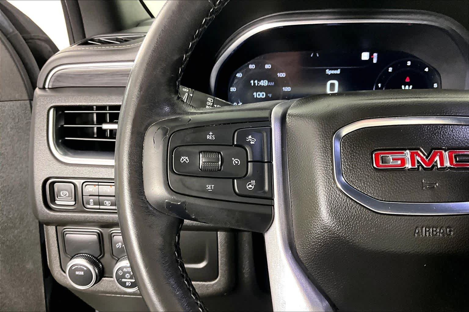 Used 2022 Satin Steel Metallic GMC SLT image 22