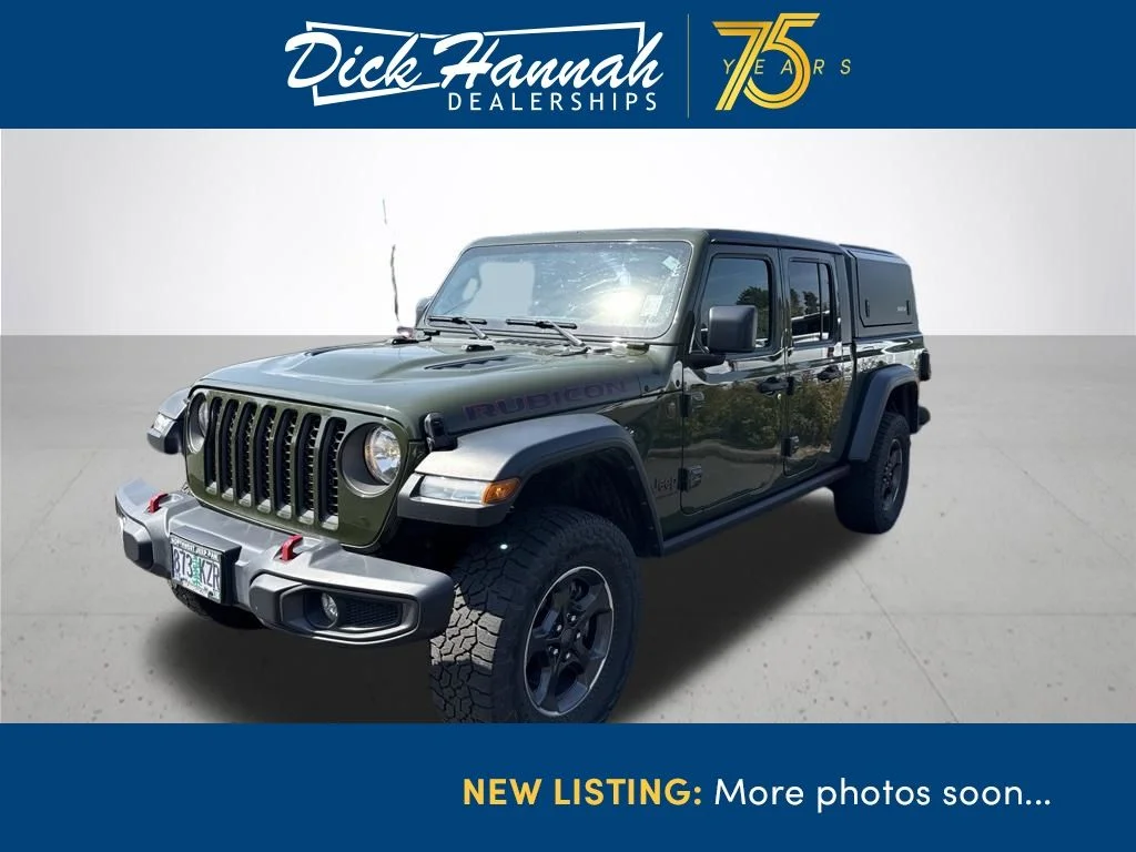 Used 2023 Green Jeep Rubicon image 1