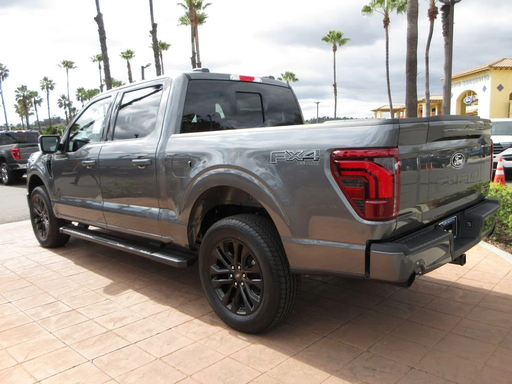 New 2026 Carbonized Gray Metallic Ford Lariat image 2