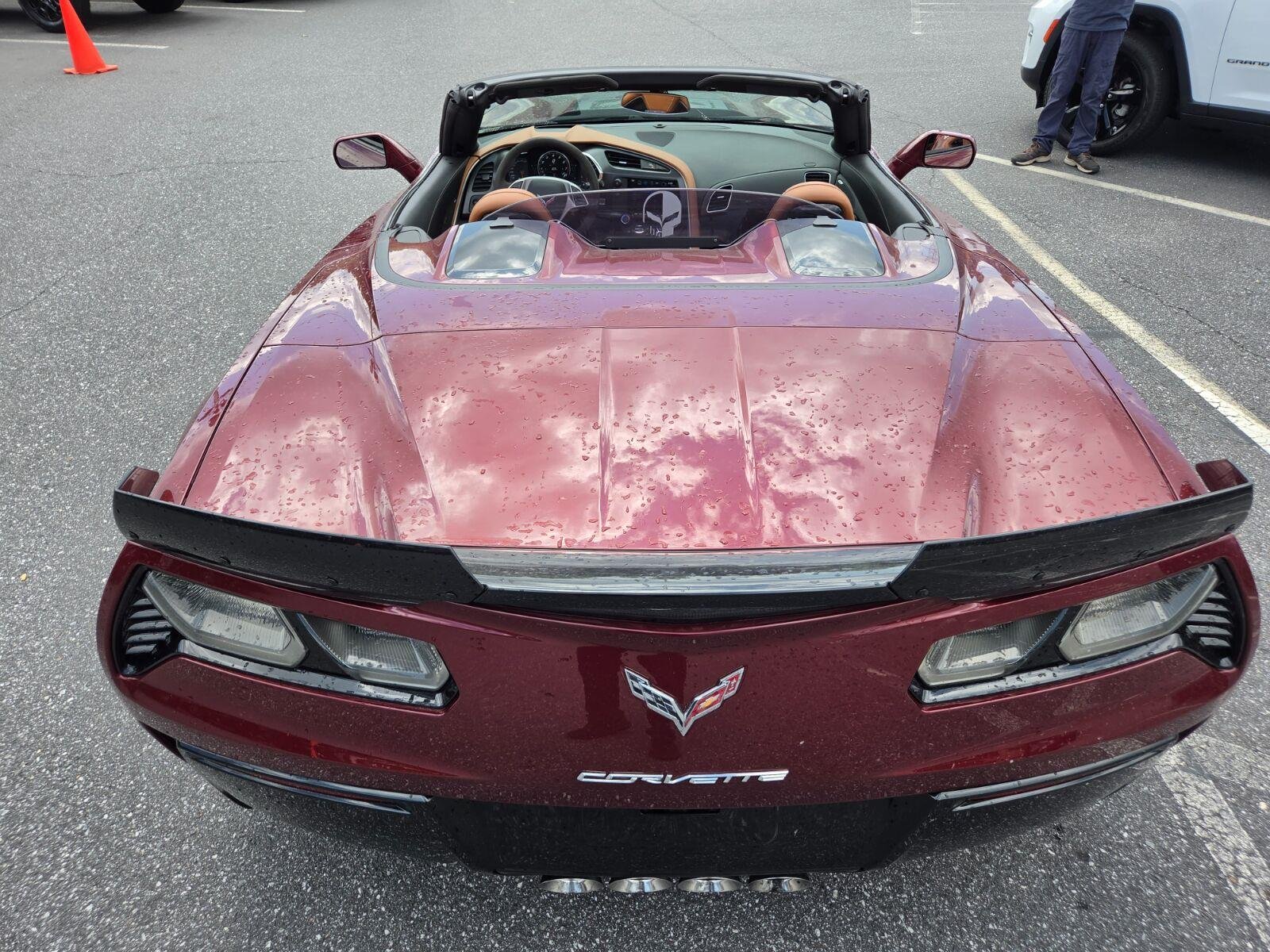 Used 2019 LONG BEACH RED METALLIC TINTCOAT Chevrolet Z06 2LZ image 7