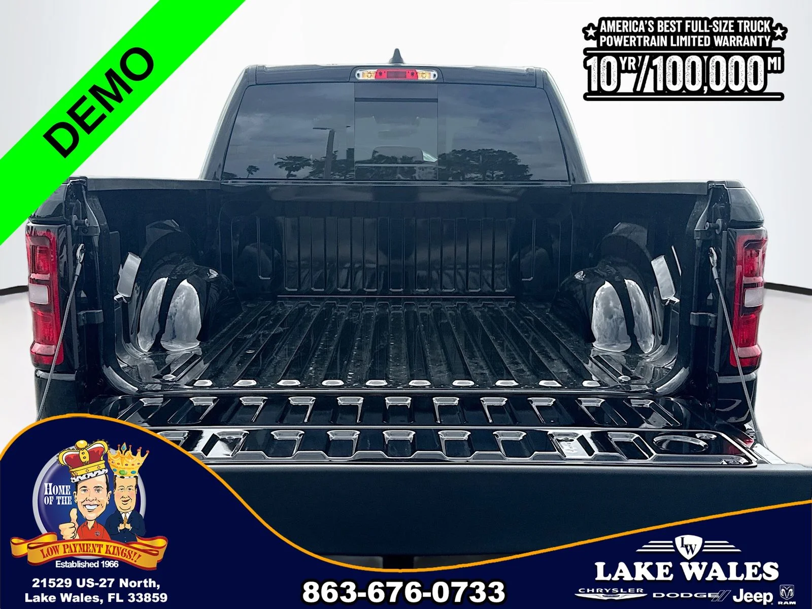 New 2026 Diamond Black Crystal Pearl-Coat Exterior Paint RAM  image 23