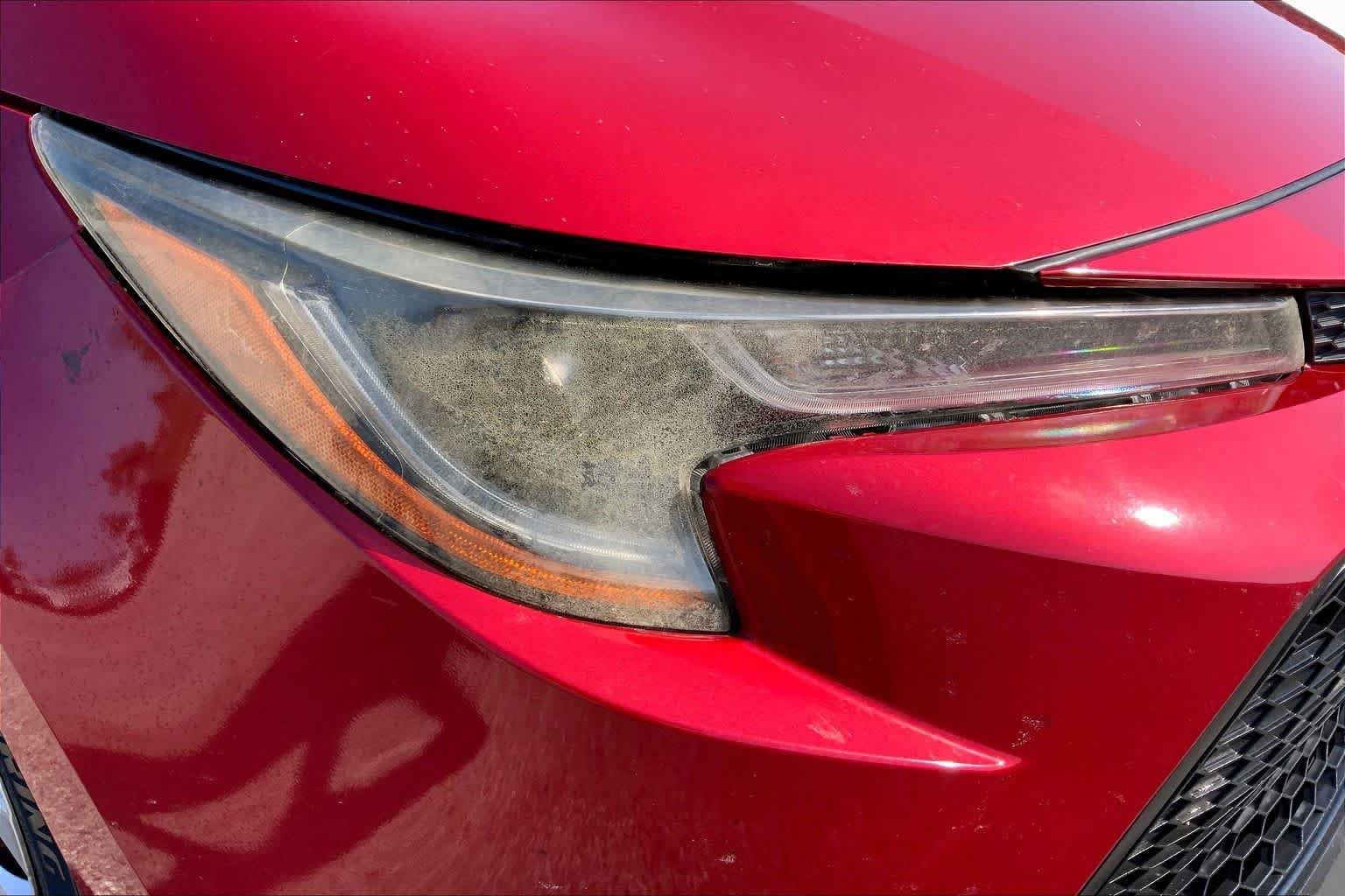 Used 2020 Barcelona Red Metallic Toyota LE image 27