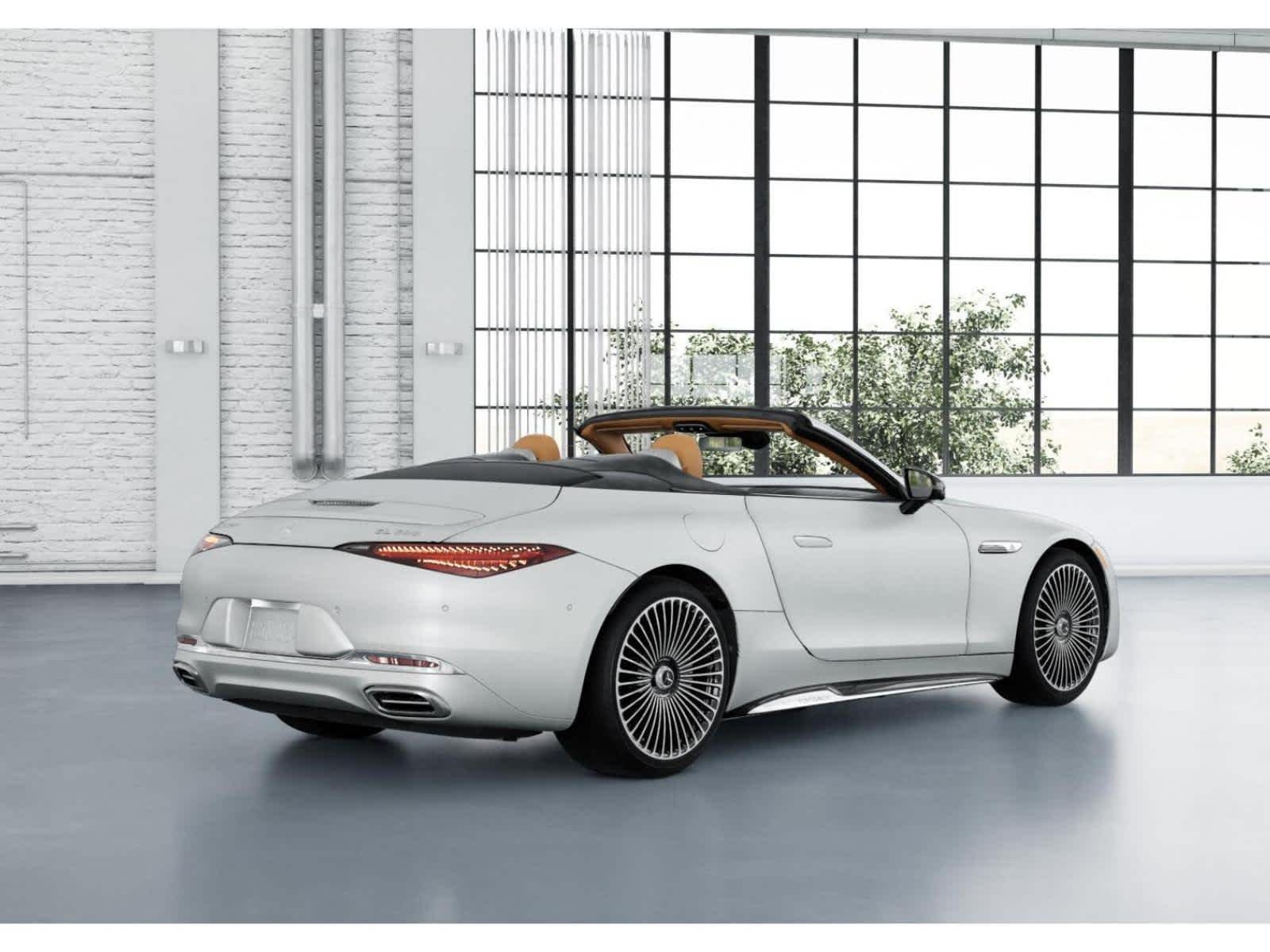 New 2027 MANUFAKTUR Moonlight White Magno Mercedes-Benz Maybach SL 680 Monogram Series image 20
