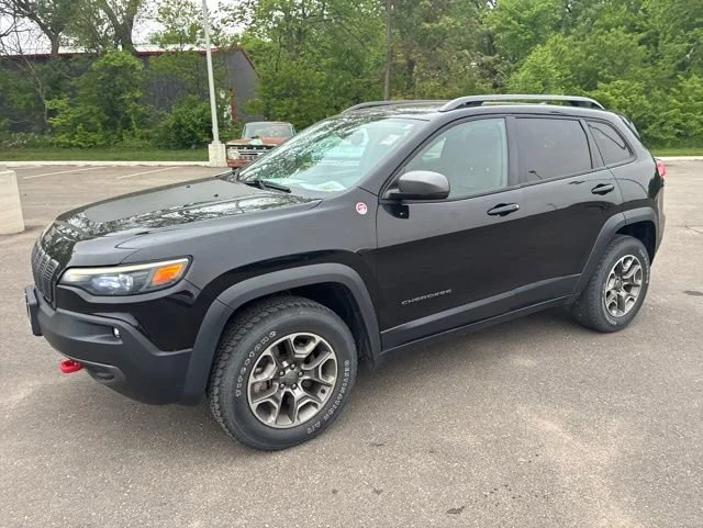 Used 2020 Jeep Cherokee Trailhawk with VIN 1C4PJMBX4LD507347 for sale in Kansas City