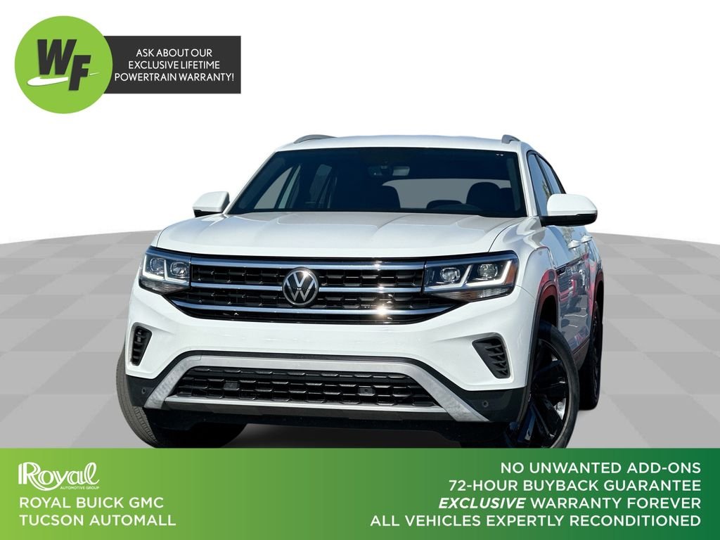 Used 2022 White Volkswagen 2.0T SE w/Technology image 1