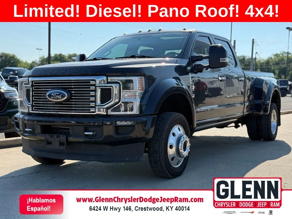 Used 2022 Black Ford Limited image 1