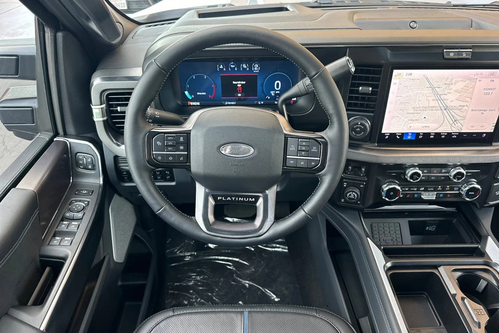 New 2026 Glacier Gray Metallic Tri-Coat Ford F-350® Platinum® image 13