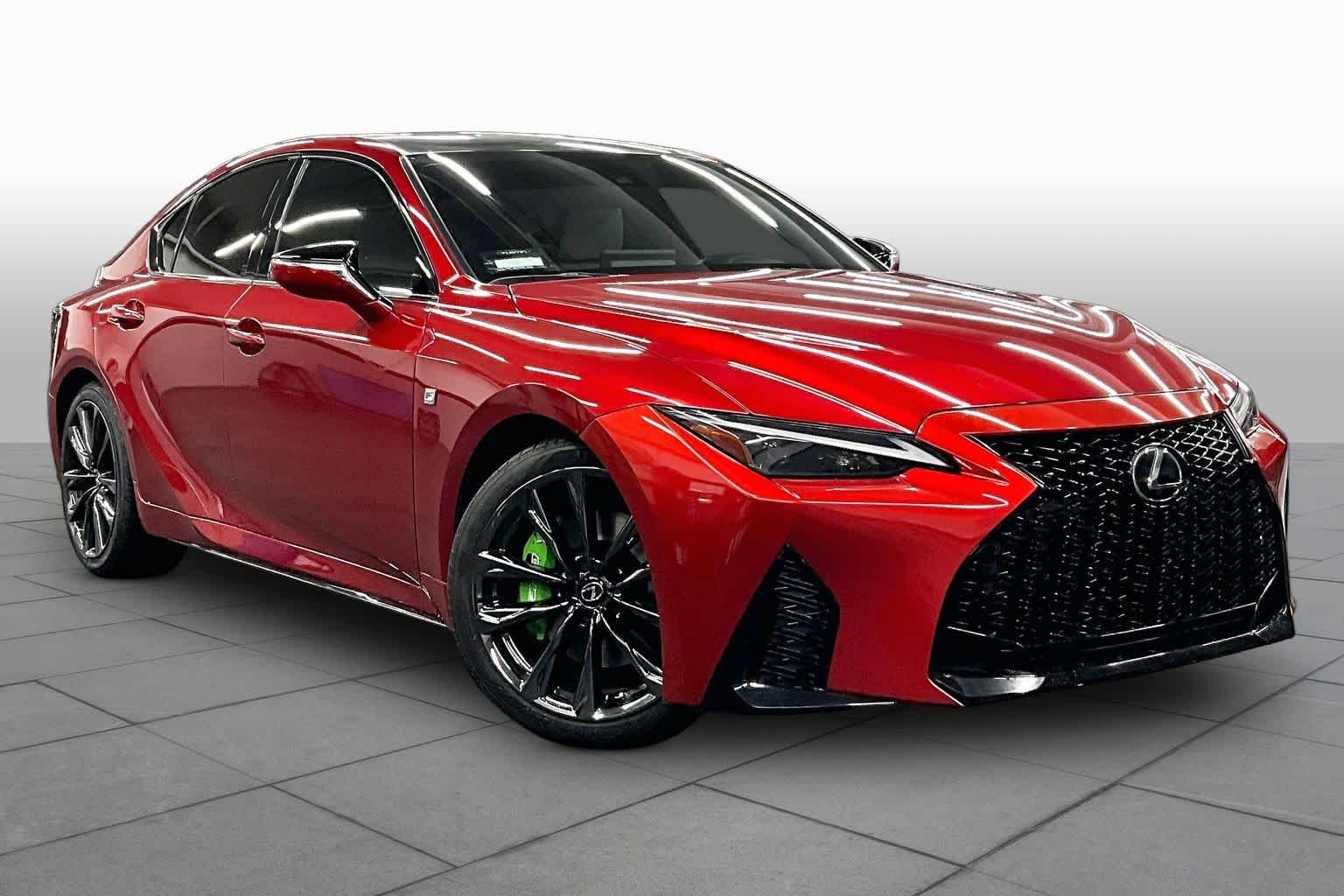 Certified Used 2021 Infrared Lexus F SPORT image 3