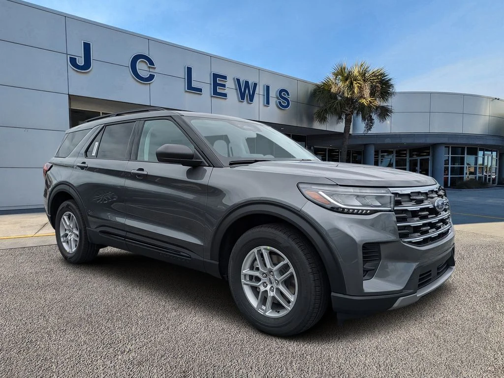 New 2026 Carbonized Gray Metallic Ford Active image 1