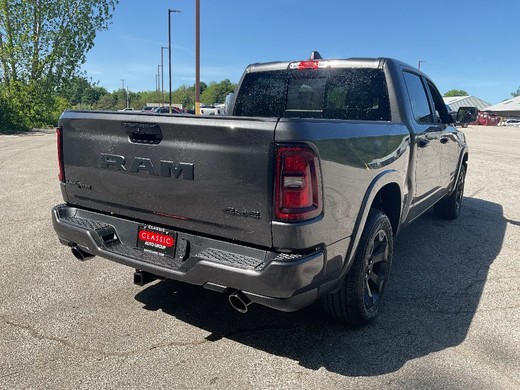 New 2026 Granite Crystal Metallic Clearcoat RAM Lone Star Crew Cab 4x4 5