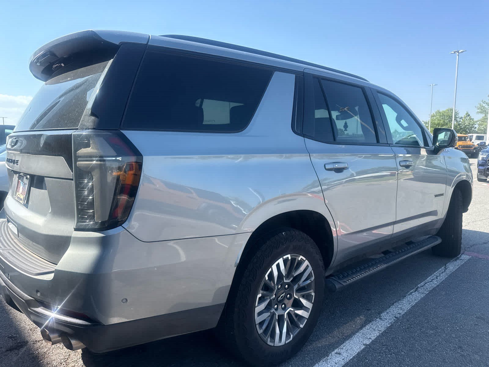 Used 2025 Sterling Gray Metallic Chevrolet Z71 image 2