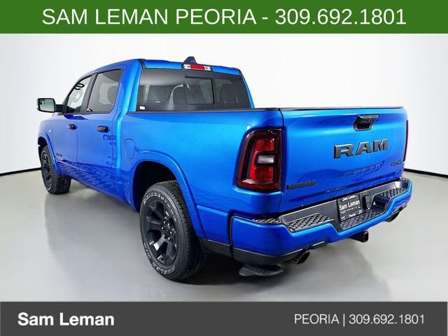 New 2026 Hydro Blue Pearl-Coat Exterior Paint RAM Big Horn/Lone Star image 5