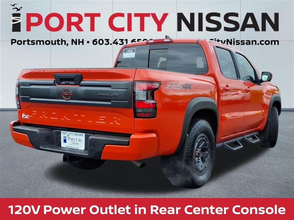 Used 2025 Afterburn Orange Nissan PRO-4X premium W/LEATHER, SUNROOF & ONLY 5k MILES! image 36