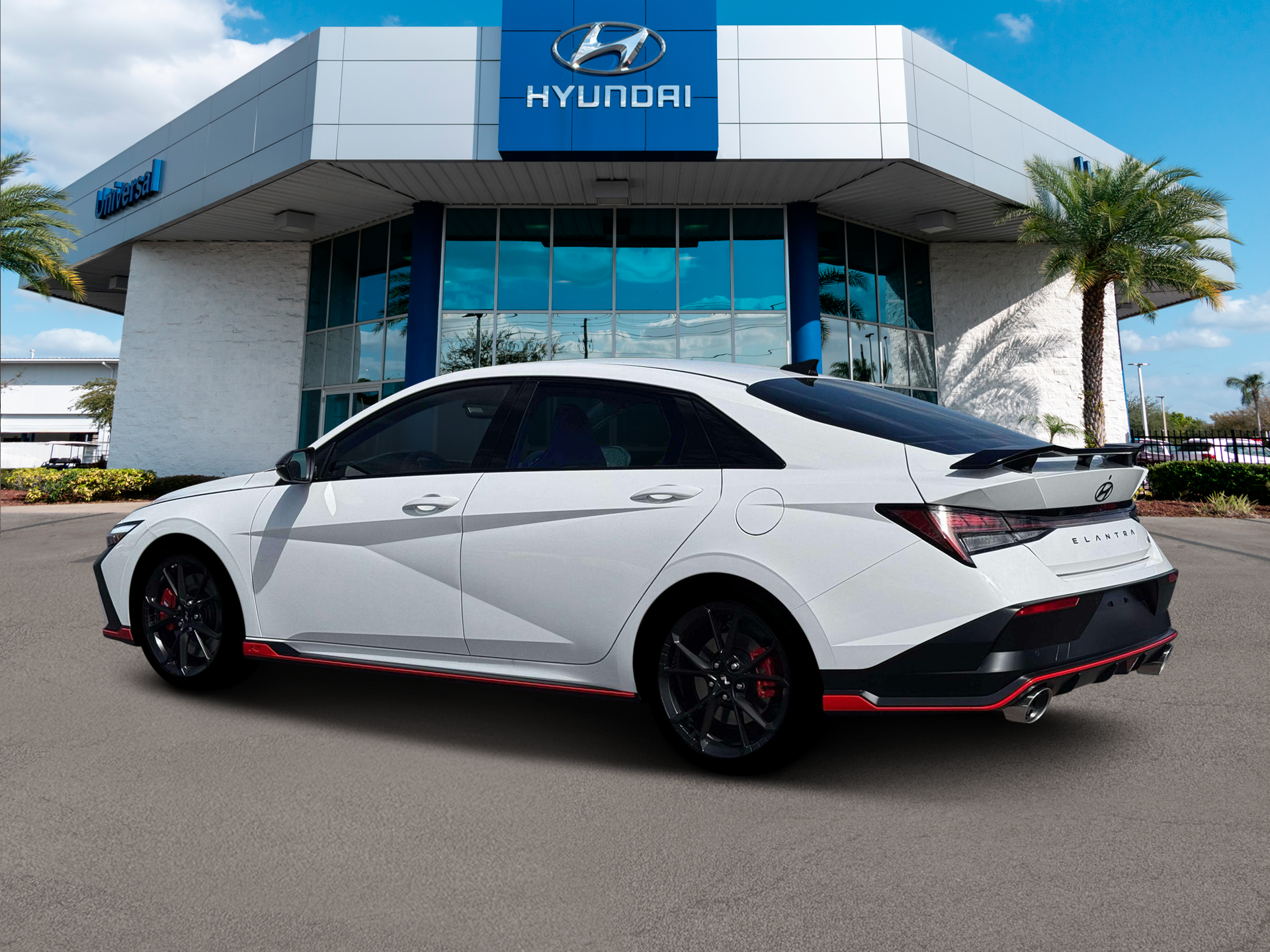 New 2026 White Hyundai Sedan image 4