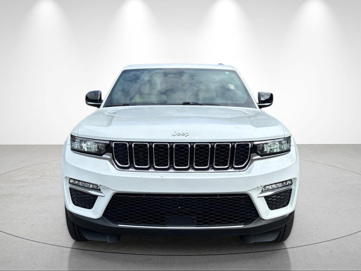 Used 2023 Bright White Clearcoat Jeep Limited image 8