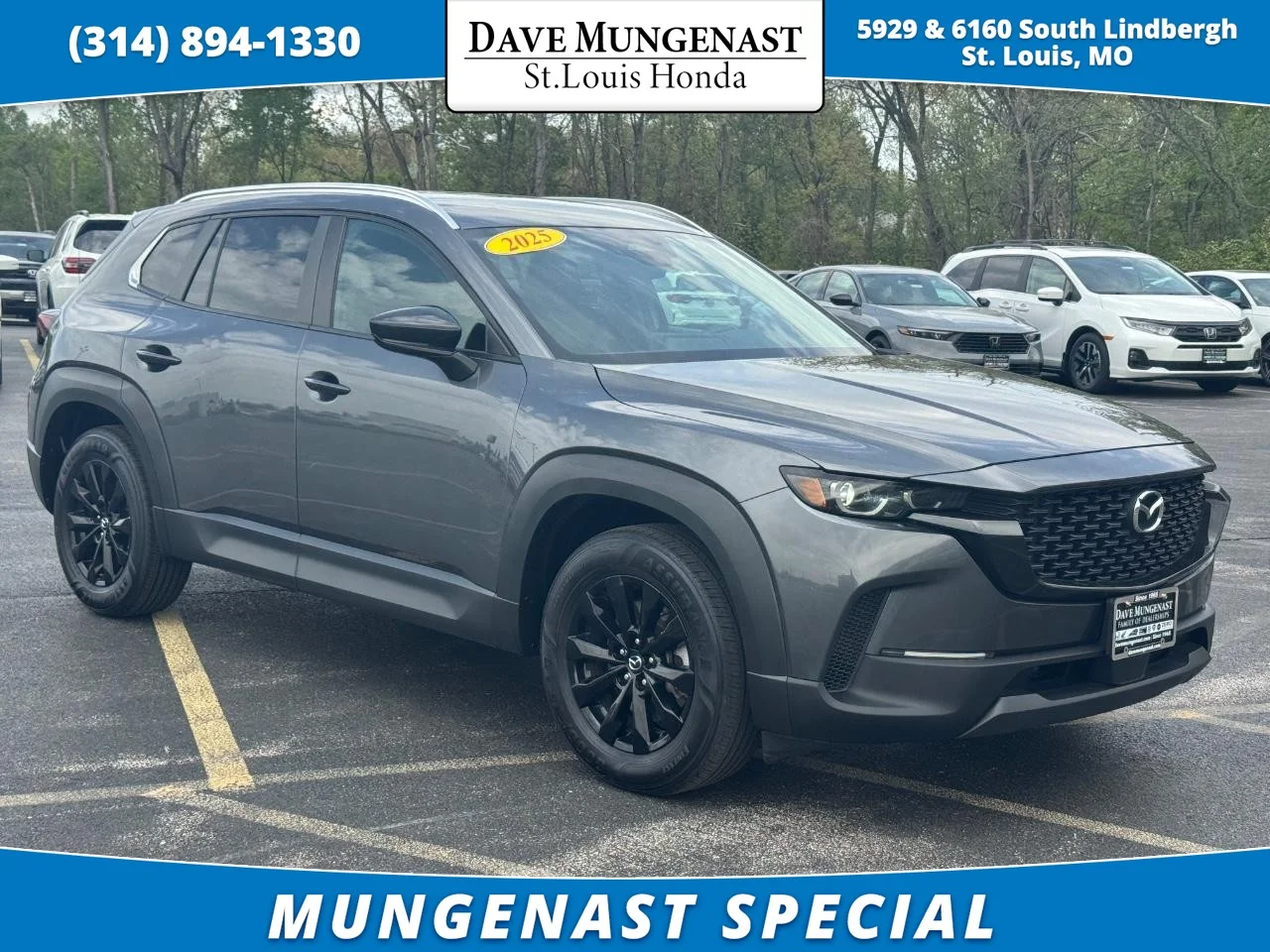 Used 2025 Machine Gray Metallic Mazda 2.5 S Preferred image 1