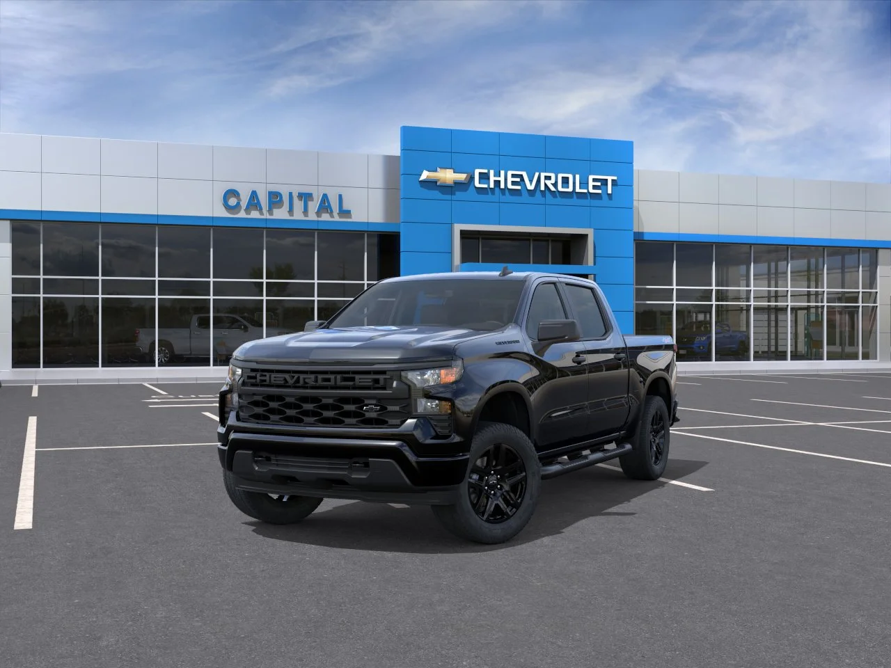 New 2026 Black Chevrolet Custom image 8