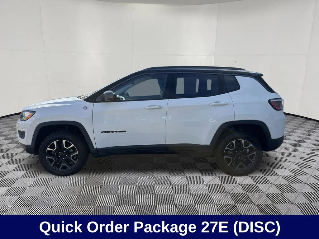 Certified 2019 Jeep Compass Trailhawk with VIN 3C4NJDDB4KT759858 for sale in Jefferson, OH