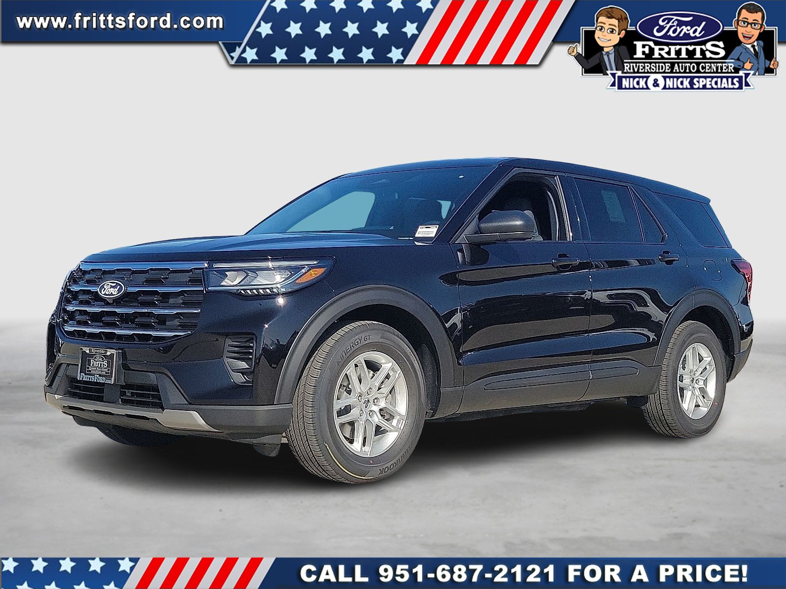 New 2027 Agate Black Metallic Ford Active image 1
