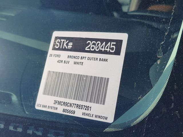 New 2026 Space White Metallic Ford Outer Banks® image 25