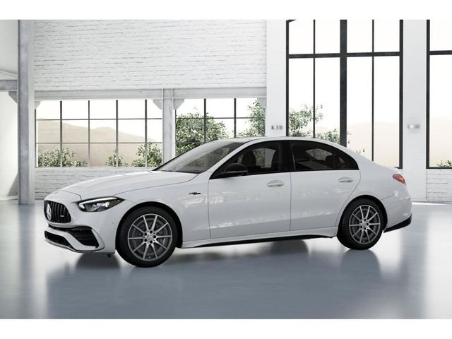 New 2026 Polar White Mercedes-Benz AMG® C 43 4MATIC® Sedan image 37