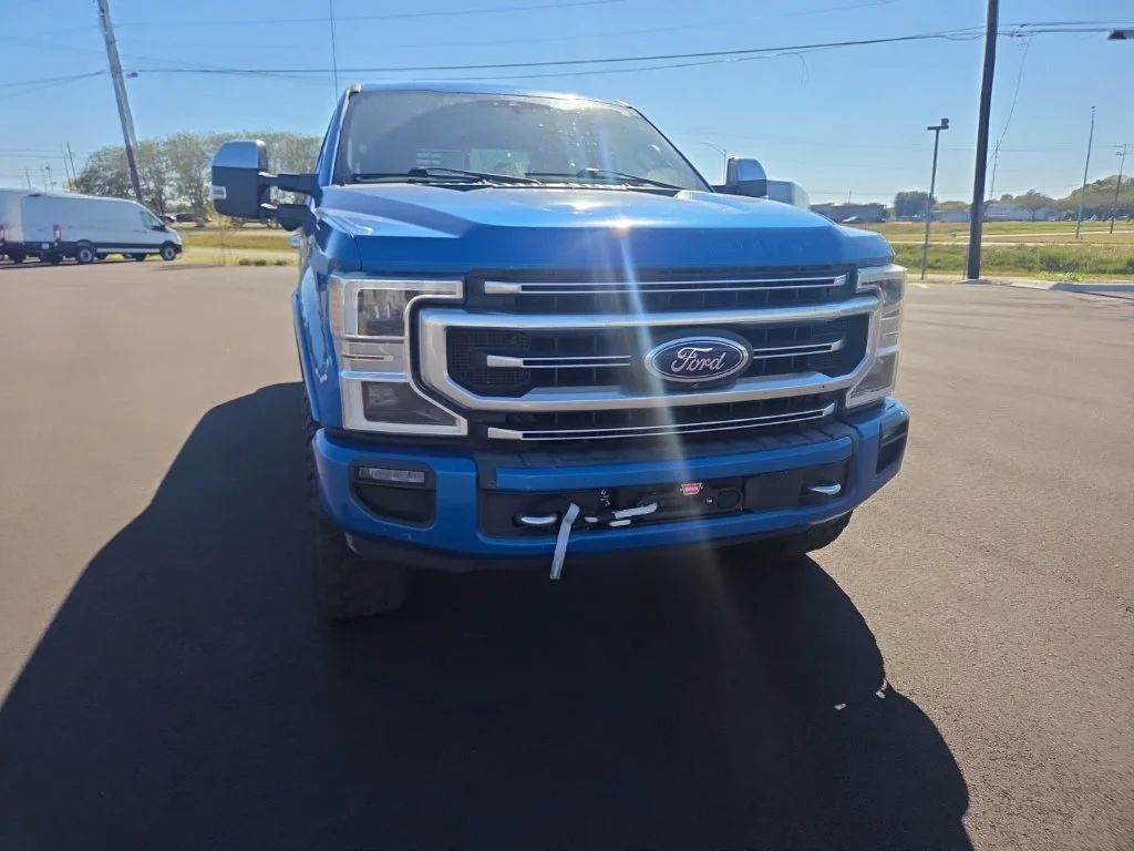 Used 2020 Blue Ford Platinum image 6