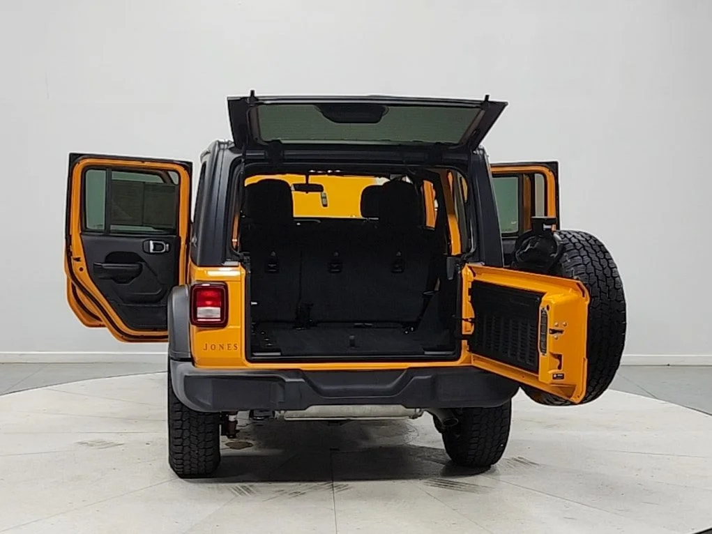 Used 2021 Orange Jeep Unlimited Willys image 14