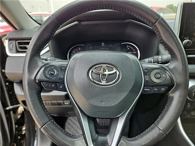 Used 2024 Midnight Black Metallic Toyota XLE Premium Front-Wheel Drive image 16