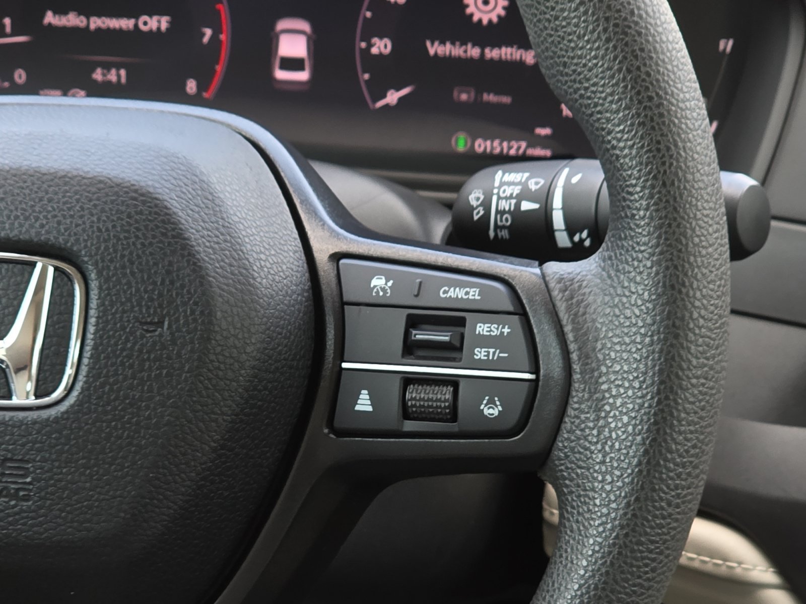 Used 2024 Meteorite Gray Metallic Honda EX image 23