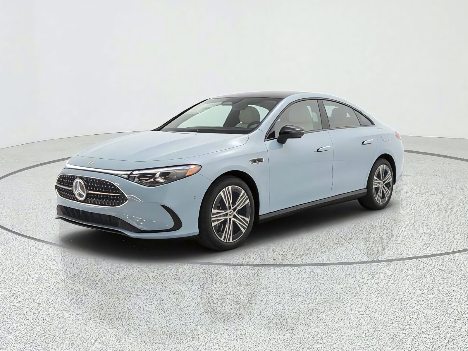 New 2027 Liquid Crystal Green Mercedes-Benz CLA 220 Hybrid image 1