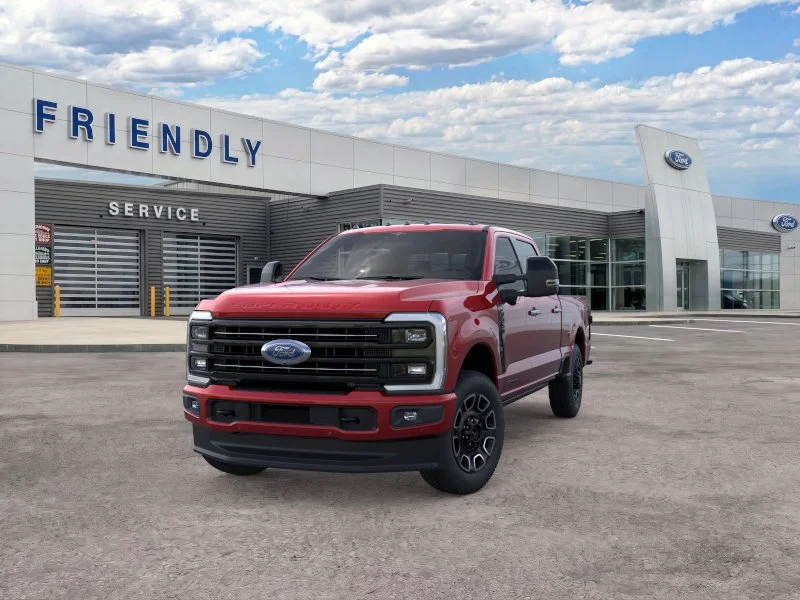 New 2026 Ruby Red Metallic Tinted Clearcoat Ford F-350® Platinum® image 2