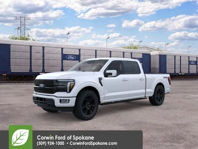 New 2026 Star White Metallic Tri-Coat Ford Platinum image 3