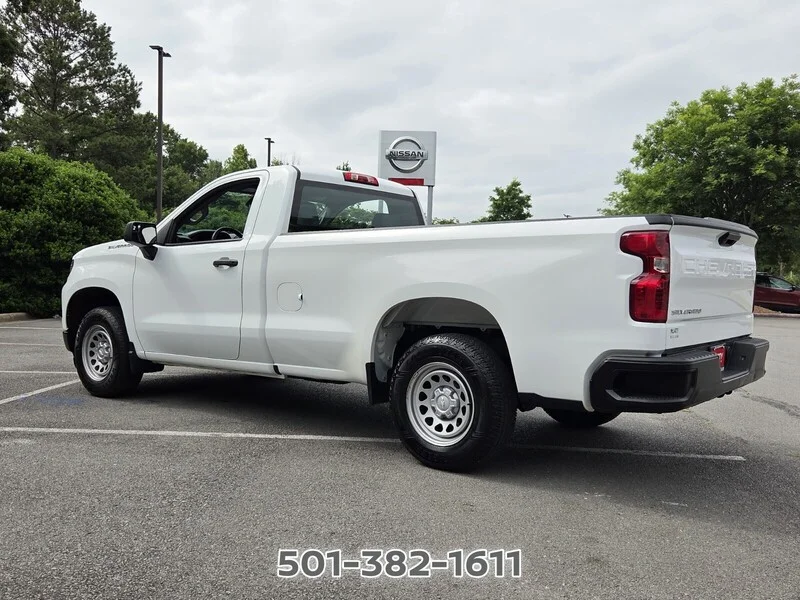 Used 2023 Summit White CHEVROLET 2WD REG CAB 140" WORK TRUCK image 3