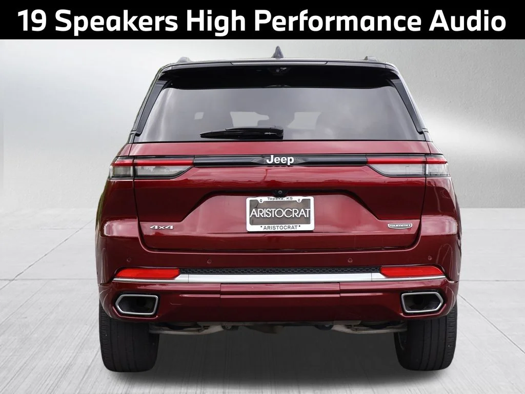 Used 2024 Red Jeep Summit Reserve image 7